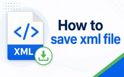 How to Save XML File: A Step-by-Step Guide